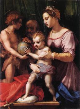 安德烈 德爾 薩托 Holy Family, Borgherini